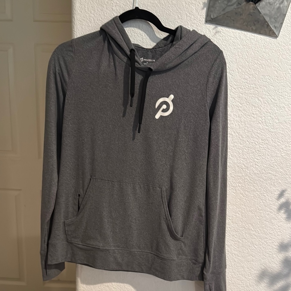 Peloton Gray Hoodie